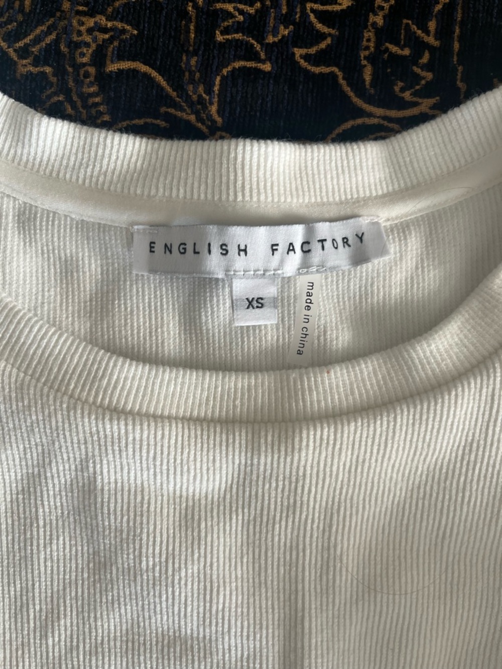English Factory Merrow Sleeveless Ruffle Edge Top - Picture 6 of 6